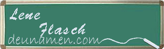 Lene Flasch Visitenkarte